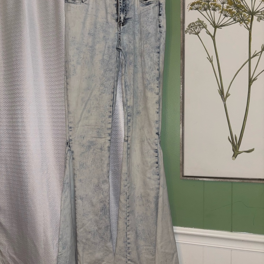 Altar'd State Light Blue Flare Jeans